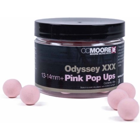 CC MOORE - Plávajúce boilies 45 ks 13–14 mm Odyssey XXX Pink