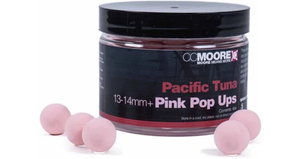 CC MOORE - Plávajúce boilies 45 ks 13–14 mm Pacific Tuna Pink