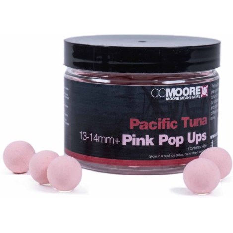 CC MOORE - Plávajúce boilies 45 ks 13–14 mm Pacific Tuna Pink