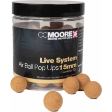 CC MOORE - Plávajúce boilies Air Ball Pop Ups 15 mm 50 ks Live System