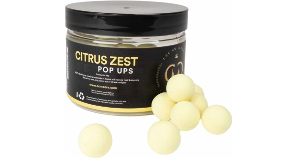 CC MOORE - Plávajúce boilies Citrus Zest Pop Ups Elite Range Citrus 18 mm 25 ks