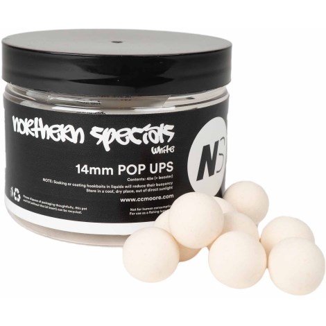 CC MOORE - Plávajúce boilies NS1 Biela Citrus 14 mm 45 ks