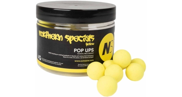 CC MOORE - Plávajúce boilies NS1 Citrus Yellow 18 mm 25 ks