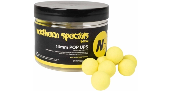 CC MOORE - Plávajúce boilies NS1 Žltá Citrus 14 mm 45 ks