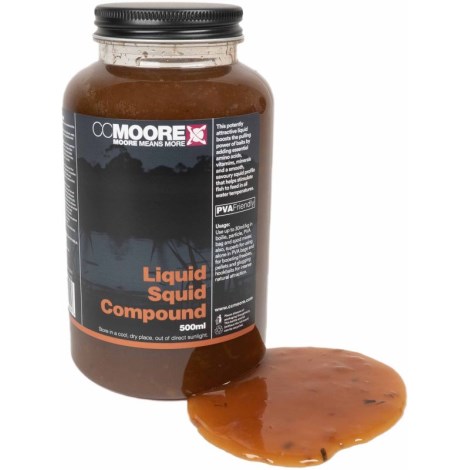 CC MOORE - Tekutá potrava Liquid Squid Compound 500 ml - chobotnica