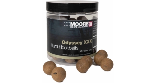 CC MOORE - Tvrdené boilie Hard Hookbaits Odyssey XXX 18 mm 35 ks