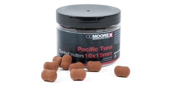 CC MOORE - Vyvážené Pacific Tuna Dumbell Wafters 10x15 mm 65 ks