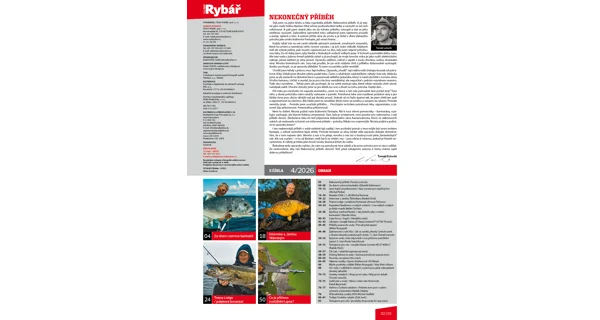 ČESKÝ RYBÁŘ - Časopis 4/2026 Apríl