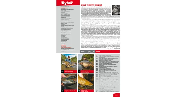 ČESKÝ RYBÁŘ - Časopis 5/2026 Máj
