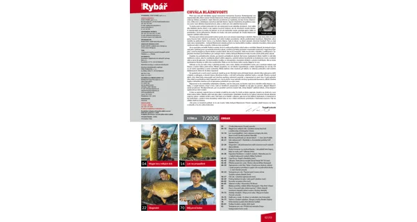 ČESKÝ RYBÁŘ - Časopis 7/2026 Júl