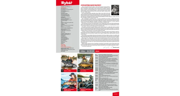 ČESKÝ RYBÁŘ - Časopis 8/2026 August