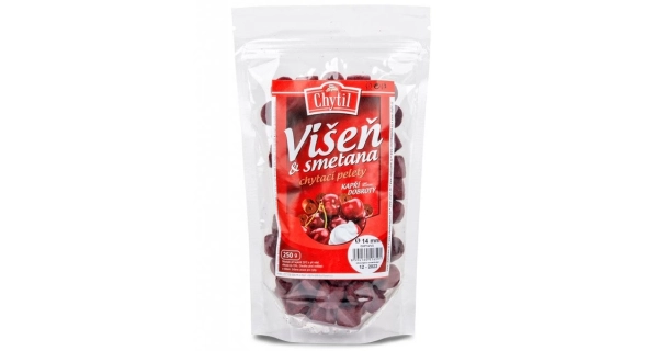 CHYTIL - Chytacie pelety 14 mm 250 g Višňa Smotana
