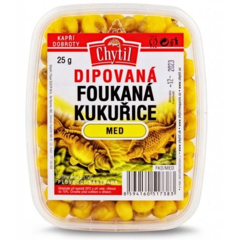 CHYTIL - Dipovaná fúkaná kukurica 25 g Med