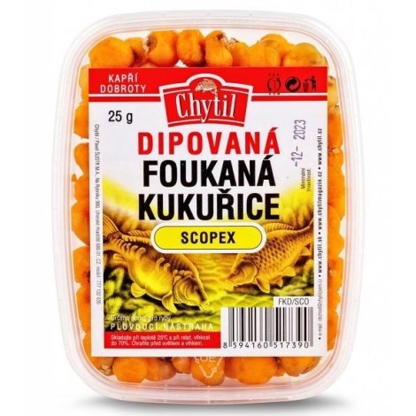 CHYTIL - Dipovaná fúkaná kukurica 25 g Scopex