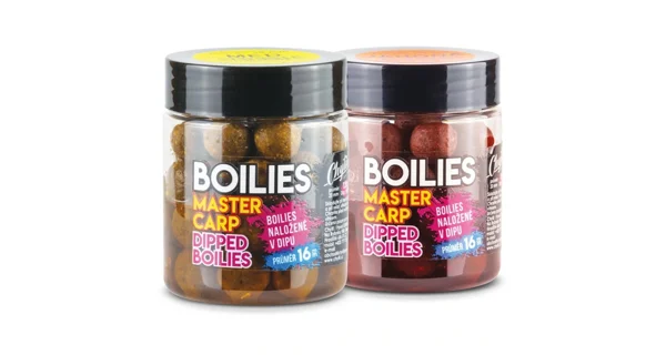 CHYTIL - Dipované boilies Master Carp 16 mm 120 g Cesnak
