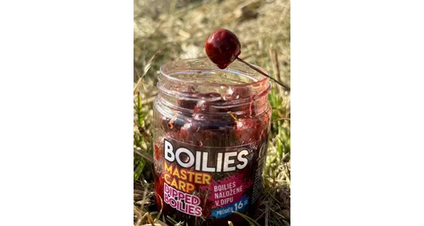 CHYTIL - Dipované boilies Master Carp 16 mm 120 g Cesnak