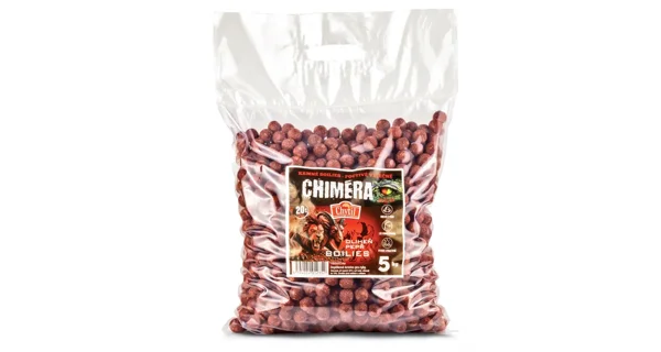 CHYTIL - Kŕmne boilies 20 mm 5 kg Chiméra Oliheň Korenie