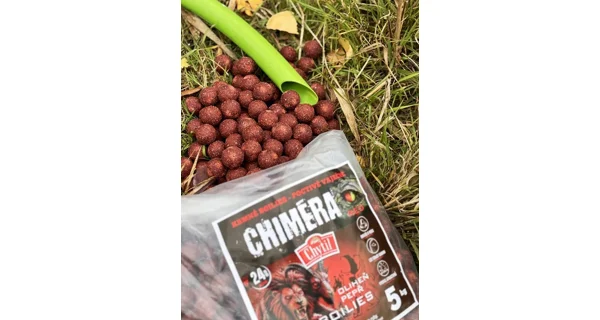 CHYTIL - Kŕmne boilies 20 mm 5 kg Chiméra Oliheň Korenie