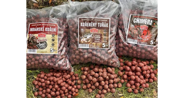CHYTIL - Kŕmne boilies 20 mm 5 kg Indiánske korenie
