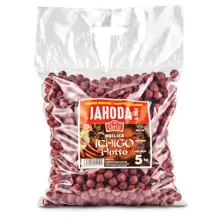 CHYTIL - Kŕmne boilies 20 mm 5 kg Jahoda & Chilli