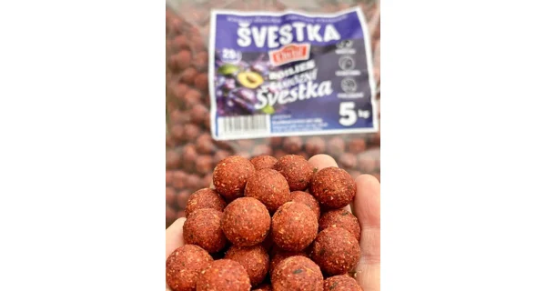 CHYTIL - Kŕmne boilies 20 mm 5 kg Slivka