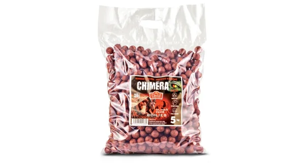 CHYTIL - Kŕmne boilies 24 mm 5 kg Chiméra Oliheň Korenie
