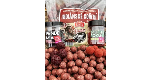 CHYTIL - Kŕmne boilies 24 mm 5 kg Indiánske korenie