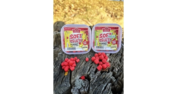 CHYTIL - Mäkčené plávajúce pelety Soft 6-8 mm 35 g Slivka