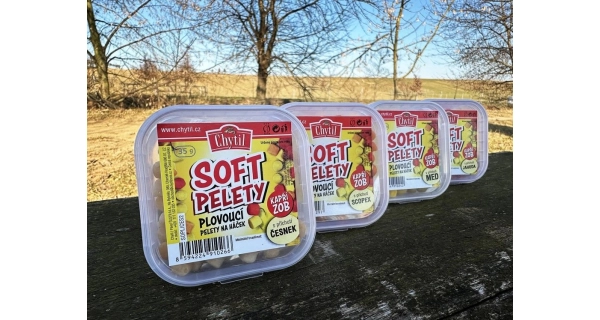 CHYTIL - Mäkčené plávajúce pelety Soft 6-8 mm 35 g Slivka