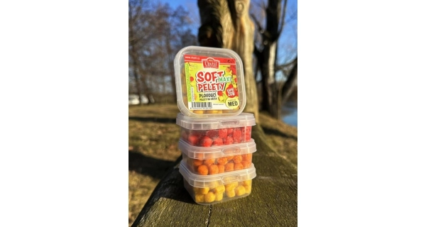 CHYTIL - Mäkčené plávajúce pelety Soft Maxi 12-14 mm 30 g Cesnak
