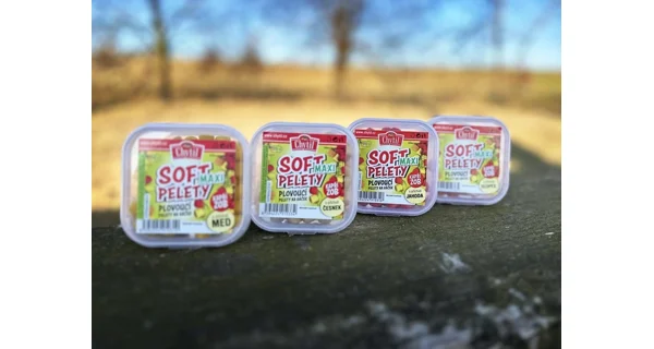 CHYTIL - Mäkčené plávajúce pelety Soft Maxi 12-14 mm 30 g Oleheň