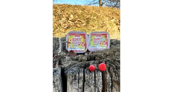 CHYTIL - Mäkčené plávajúce pelety Soft Maxi 12-14 mm 30 g Slivka