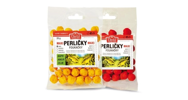 CHYTIL - Perličky fúkačky 14 mm 20 g Jahoda