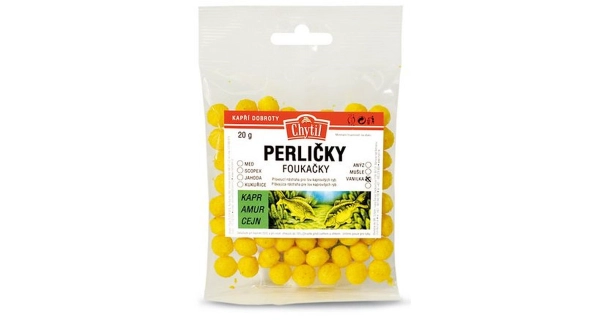 CHYTIL - Perličky fúkačky 20 g 8 mm Kukurica