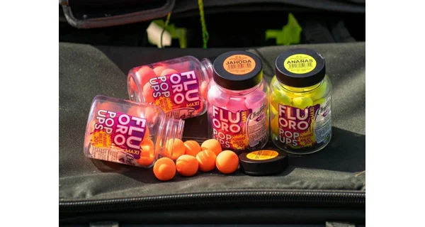 CHYTIL - Plávajúce boilie Fluoro Pop Up 20 mm 45 g Broskyňa