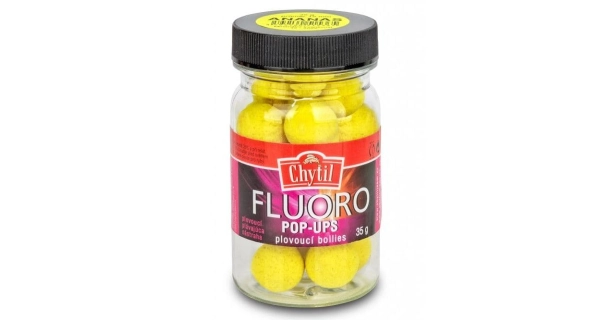 CHYTIL - Plávajúce boilie Fluoro Pop Up 35 g 15 mm Ananás