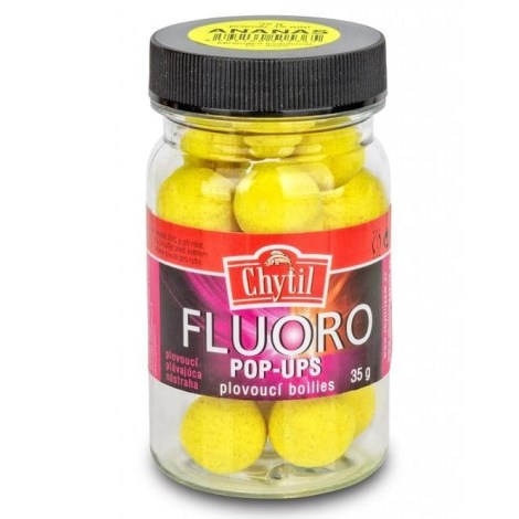 CHYTIL - Plávajúce boilie Fluoro Pop Up 35 g 15 mm Ananás