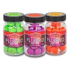 CHYTIL - Plávajúce boilie Fluoro Pop Up 35 g 15 mm Cesnak