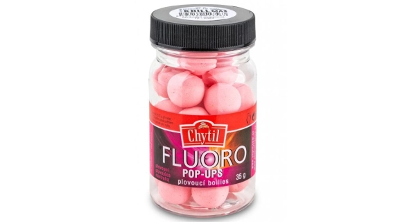 CHYTIL - Plávajúce boilie Fluoro Pop Up 35 g 15 mm Krill Max