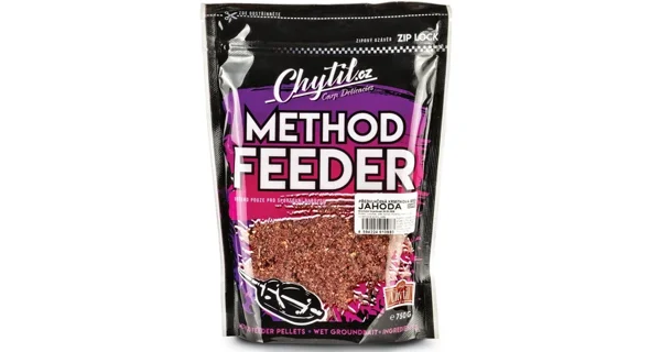 CHYTIL - Predvlhčená Krmítková zmes Method 750 g Jahoda