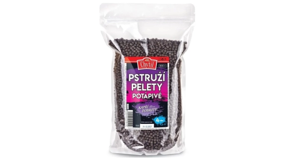 CHYTIL - Pstruže pelety potápavé 800 g 4 mm