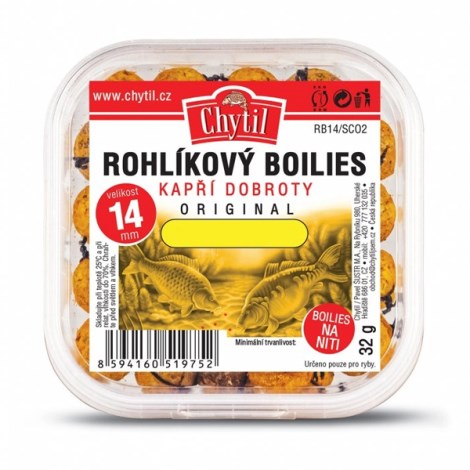 CHYTIL - Rožkový boilies 14 mm 32 g Amur
