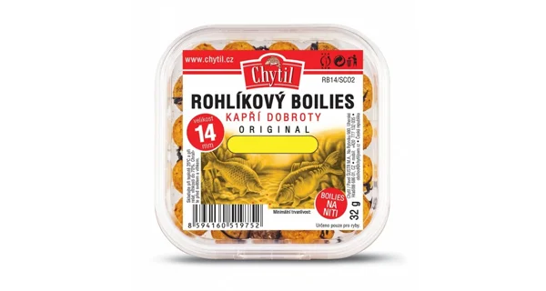 CHYTIL - Rožkový boilies 14 mm 32 g Kukurica