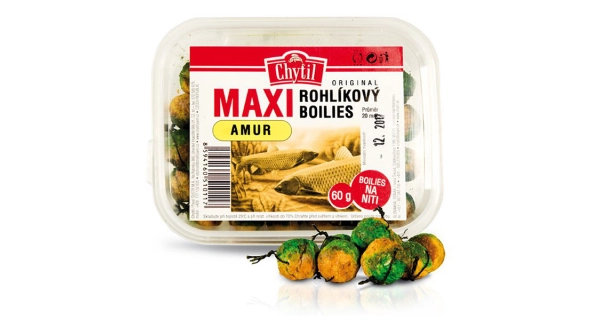 CHYTIL - Rožkový boilies Maxi 20 mm 60 g Amur