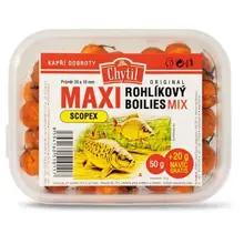 CHYTIL - Rožkový boilies Maxi 20 mm 60 g Cesnak
