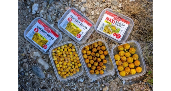 CHYTIL - Rožkový boilies Maxi 20 mm 60 g Med