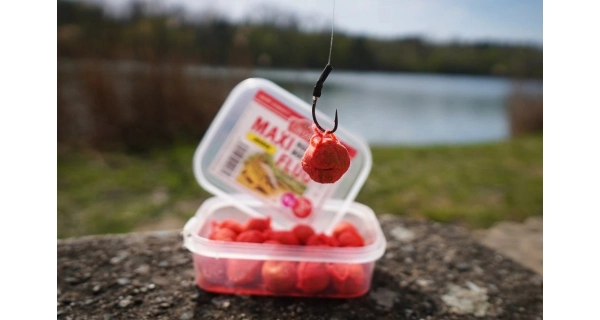 CHYTIL - Rožkový boilies Maxi Fluo 20 mm 65 g Scopex