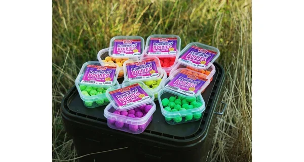 CHYTIL - Rožkový boilies na EKO tŕňa Fluo 14 mm 35 g Amur