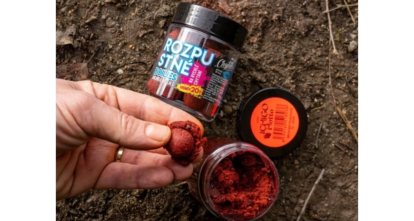 CHYTIL - Rozpustné boilies 16 mm 120 g Famózna slivka