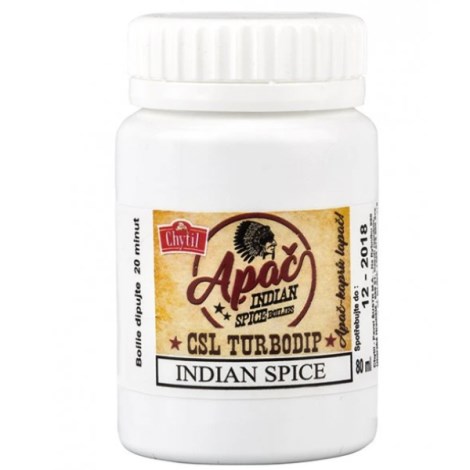 CHYTIL - Tekutý dip CSL Turbodip 80 ml Indian Spice Apač